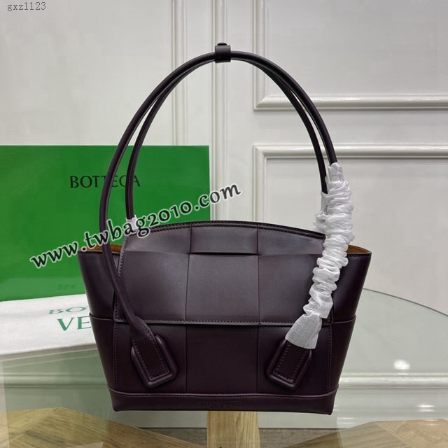 Bottega veneta高端女包 KF009 寶緹嘉爆款THE ARCO編織款平紋牛皮手提包  BV經典款蝙蝠包  gxz1123