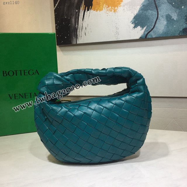 Bottega veneta高端女包 98080 寶緹嘉小號羊皮手工編織女包 BV爆款jodie新版本2代編織打結圓形hobo包  gxz1140