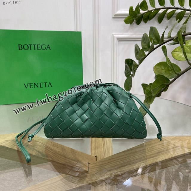 Bottega veneta高端女包 98061 寶緹嘉升級版小號編織雲朵包 BV經典款純手工編織羔羊皮女包  gxz1162
