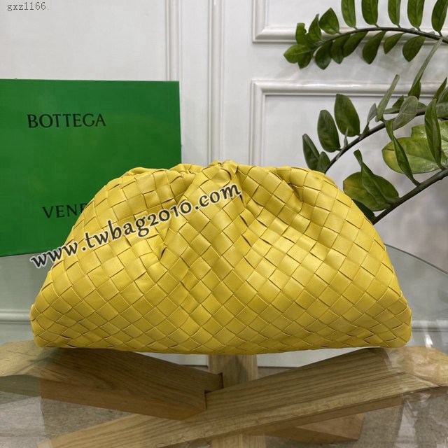 Bottega veneta高端女包 98062 寶緹嘉升級版大號編織雲朵包 BV經典款純手工編織羔羊皮女包  gxz1166