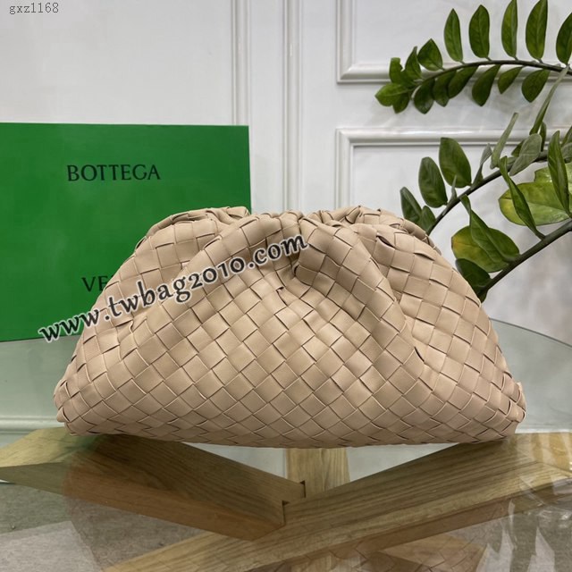 Bottega veneta高端女包 98062 寶緹嘉升級版大號編織雲朵包 BV經典款純手工編織羔羊皮女包  gxz1168