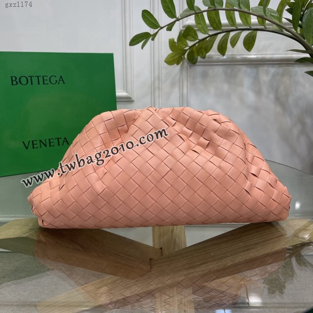 Bottega veneta高端女包 98062 寶緹嘉升級版大號編織雲朵包 BV經典款純手工編織羔羊皮女包  gxz1174