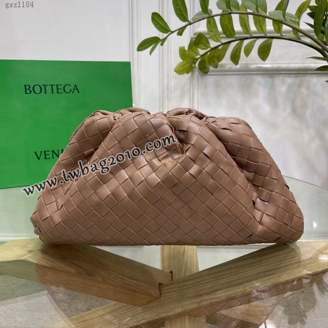 Bottega veneta高端女包 98062 寶緹嘉升級版大號編織雲朵包 BV經典款純手工編織羔羊皮女包  gxz1184