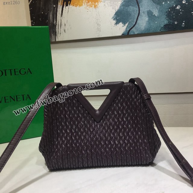 Bottega veneta高端女包 8546B BV寶緹嘉2021包包最新triangle倒三角手提單肩斜挎包三角包  gxz1260