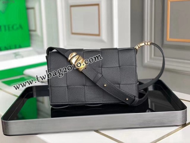 Bottega veneta高端女包 KF0017荔枝紋 寶緹嘉CASSETTE新款荔枝紋牛皮女包 BV經典款單肩斜挎包  gxz1276