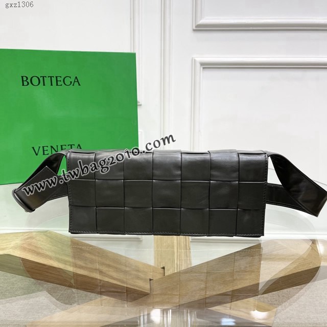 Bottega veneta高端女包 KF0010 寶緹嘉CASSETTE編織女包挎包 BV經典款粗編腰包  gxz1306