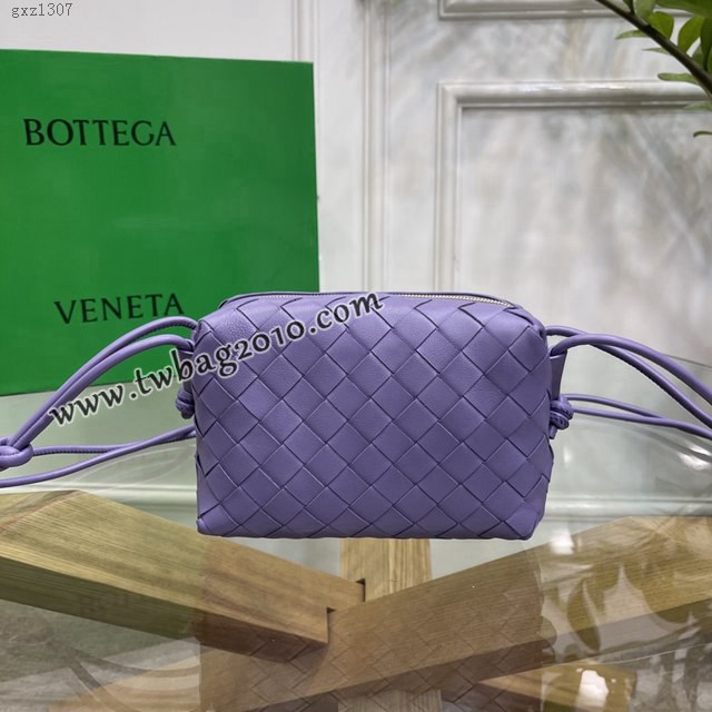Bottega veneta高端女包 98090 寶緹嘉新款編織小方包 BV經典款編織小號肩背女包  gxz1307