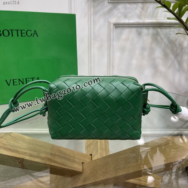 Bottega veneta高端女包 98090 寶緹嘉新款編織小方包 BV經典款編織小號肩背女包  gxz1314