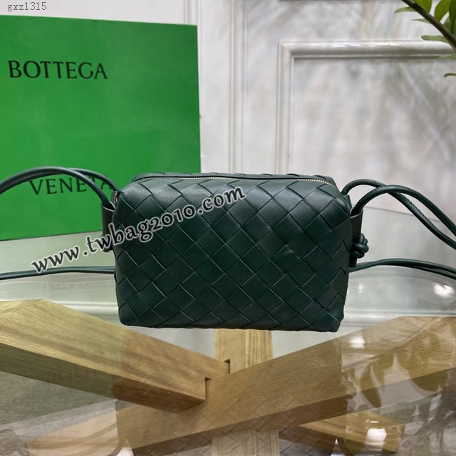 Bottega veneta高端女包 98090 寶緹嘉新款編織小方包 BV經典款編織小號肩背女包  gxz1315