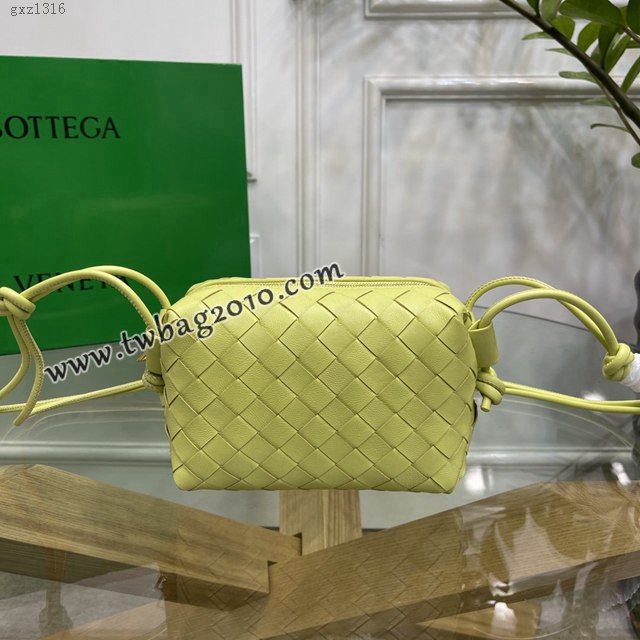 Bottega veneta高端女包 98090 寶緹嘉新款編織小方包 BV經典款編織小號肩背女包  gxz1316