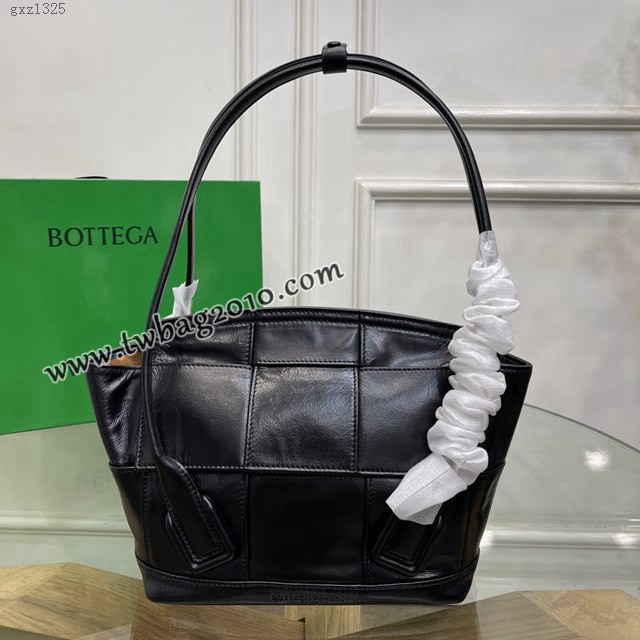 Bottega veneta高端女包 96009s小號 寶緹嘉新款Arco33油蠟皮手提包 BV經典款小牛皮arco女包  gxz1325