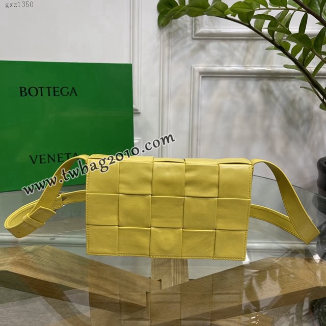 Bottega veneta高端女包 KF0022 寶緹嘉CASSETTE五格油臘皮女包 BV經典款小牛皮編織單肩斜挎包  gxz1350