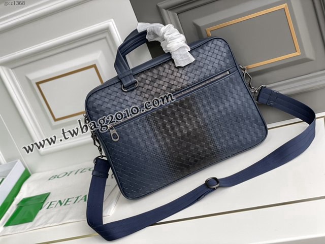 Bottega veneta高端男包 98014 寶緹嘉手工編織原廠進口胎牛皮男士手袋 BV經典款男士手提公事包  gxz1368
