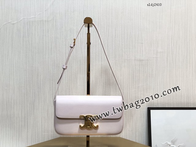 Celine專櫃2023新款Triomphe Shoulder Bag 194143 賽琳最新款凱旋門腋下包 sldj2410