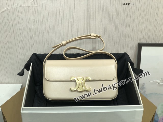 Celine專櫃2023新款Triomphe Shoulder Bag 194143 賽琳最新款凱旋門腋下包 sldj2412