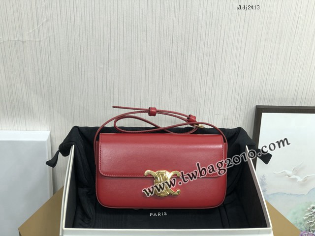 Celine專櫃2023新款Triomphe Shoulder Bag 194143 賽琳最新款凱旋門腋下包 sldj2413