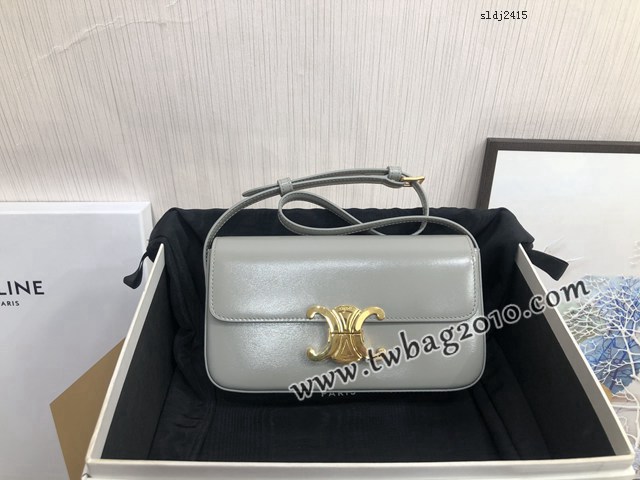 Celine專櫃2023新款Triomphe Shoulder Bag 194143 賽琳最新款凱旋門腋下包 sldj2415