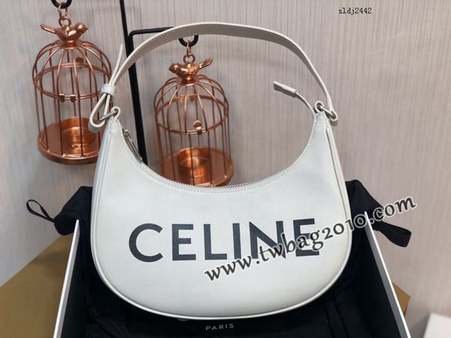 Celine專櫃2023新款印花AVA柔軟牛皮革手袋 賽琳AVA腋下包肩背手提女包 sldj2442