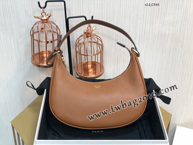 Celine專櫃2023新款AVA柔軟牛皮革手袋 賽琳AVA腋下包肩背手提女包 sldj2444