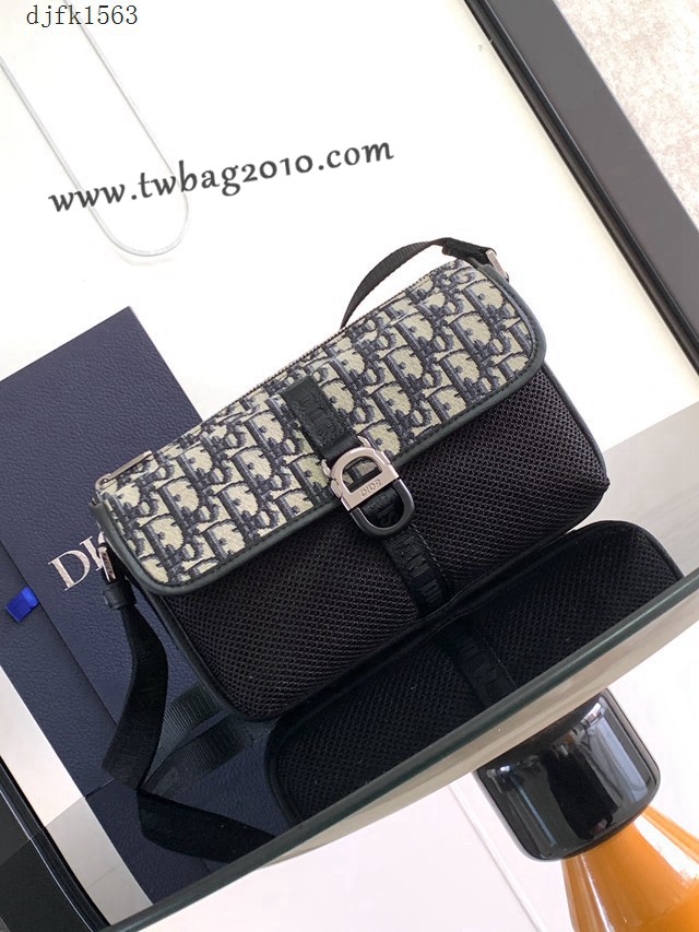 Dior专柜2024新款迪奥高仿原单经典系列大号Dior 8手袋肩背斜挎男包 djfk1563