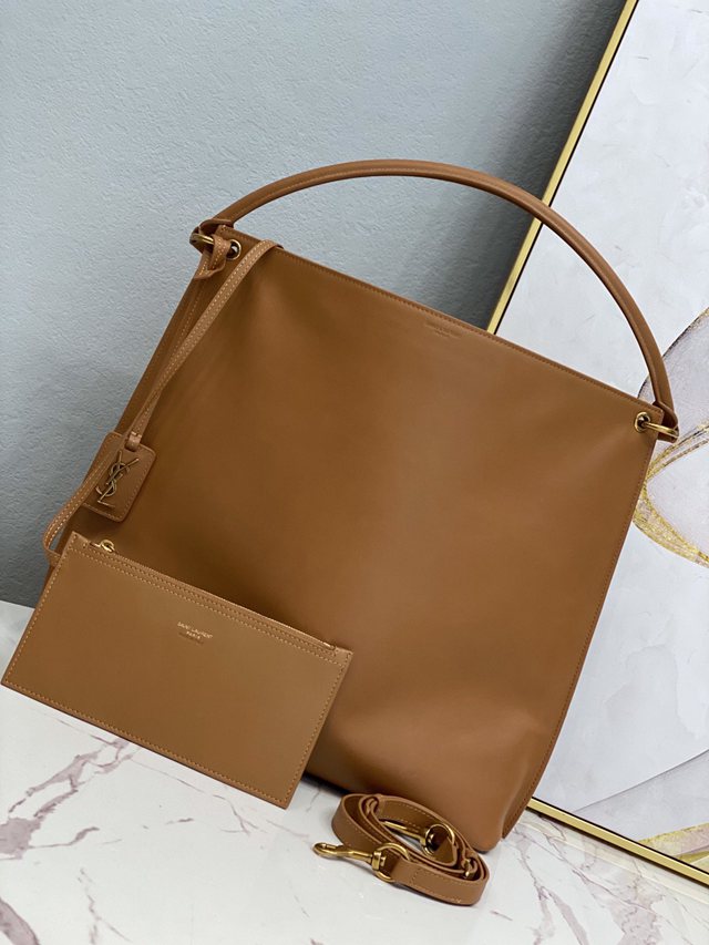 YSL专柜款女包 聖羅蘭經典款HOBO TAG手袋 YSL手提肩背斜挎包 635266  jjh1074