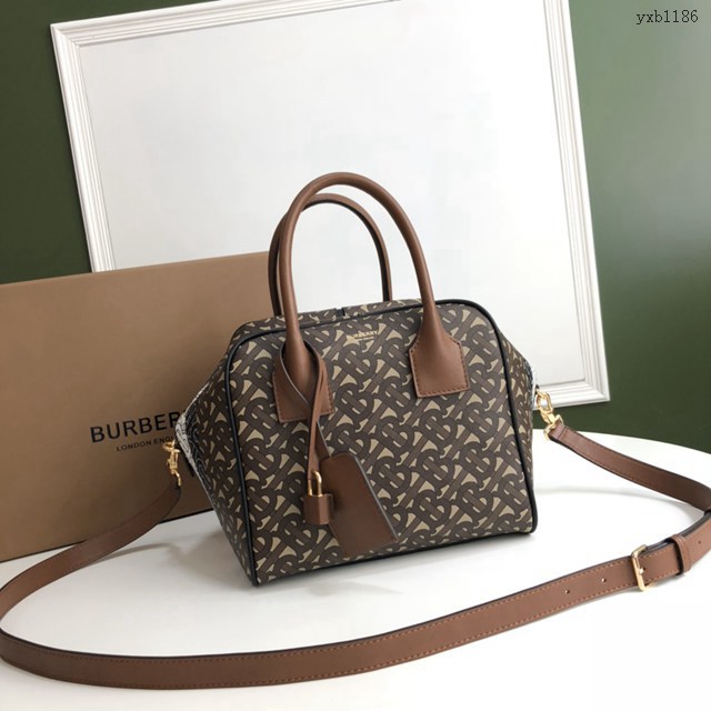 Burberry專門店新款Cube立方包 巴寶莉手提肩背女包 yxb1186