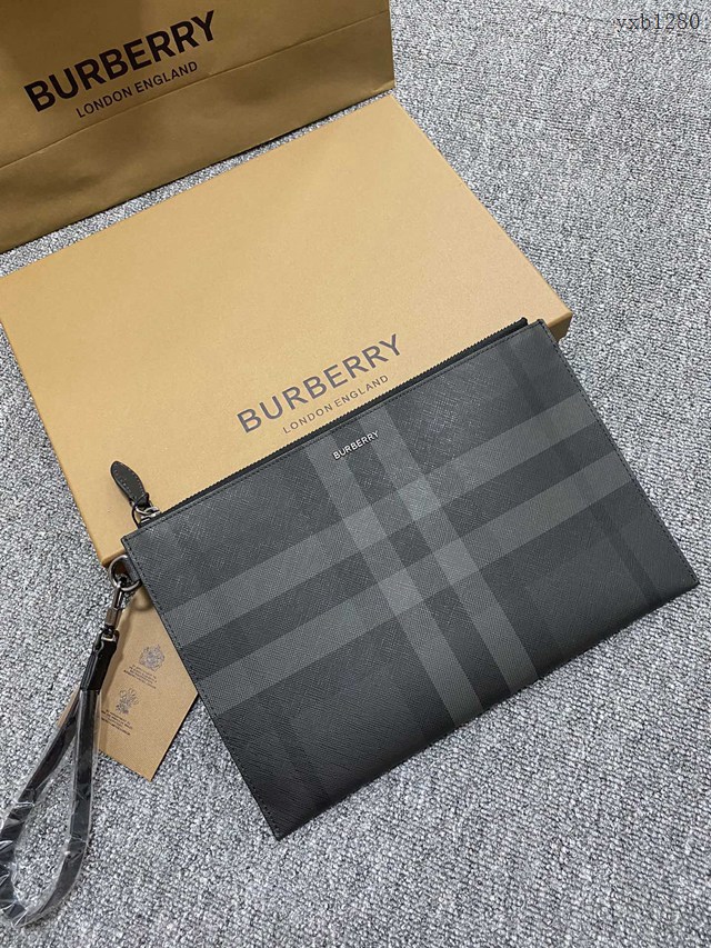 Burberry專門店新款男士手拿包 巴寶莉男士最新手包 yxb1280