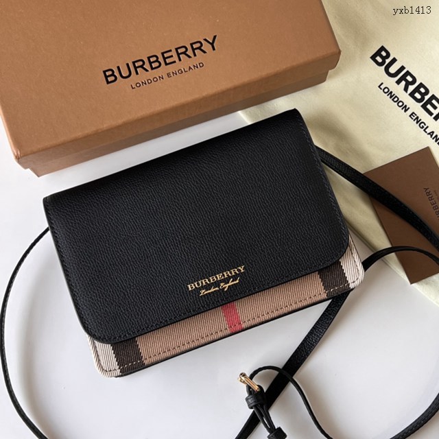 Burberry專門店新款兩用小肩包手包 巴寶莉翻蓋單肩斜挎女包 yxb1413