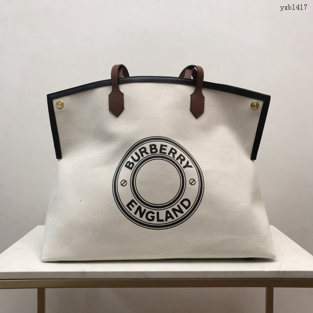 Burberry專門店新款Society賽爾迪手袋 巴寶莉休閒百搭托特包款購物袋 yxb1417