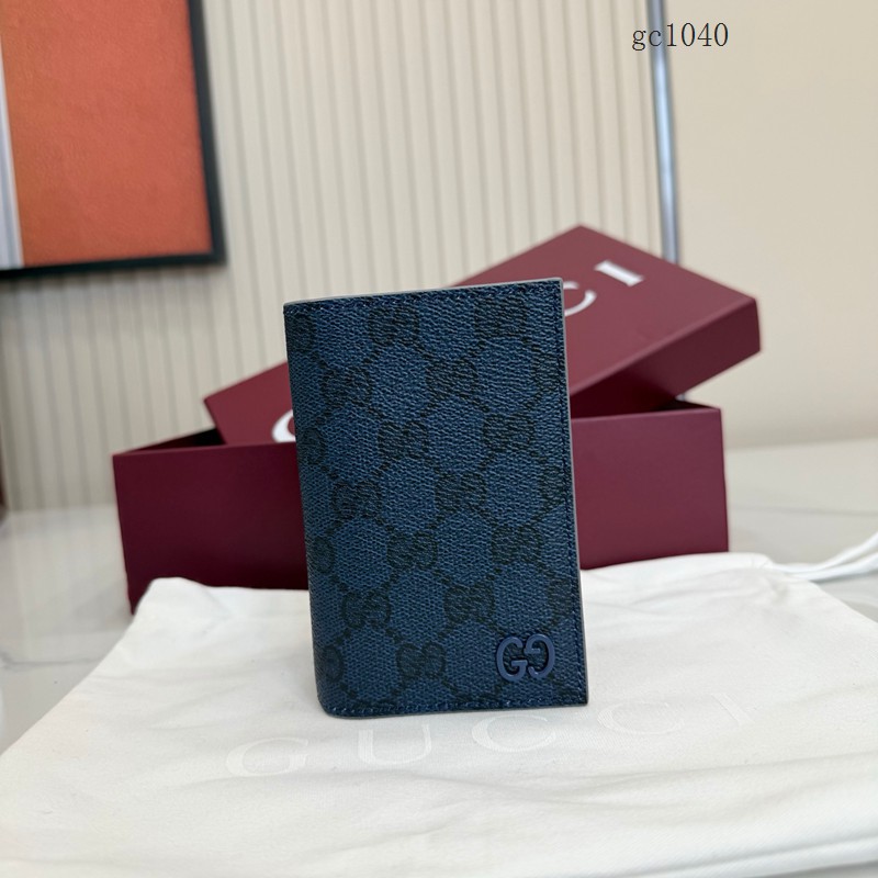 Gucci專櫃2026新款男士錢夾卡包 古馳雙G長款卡片夾 768249 gc1040