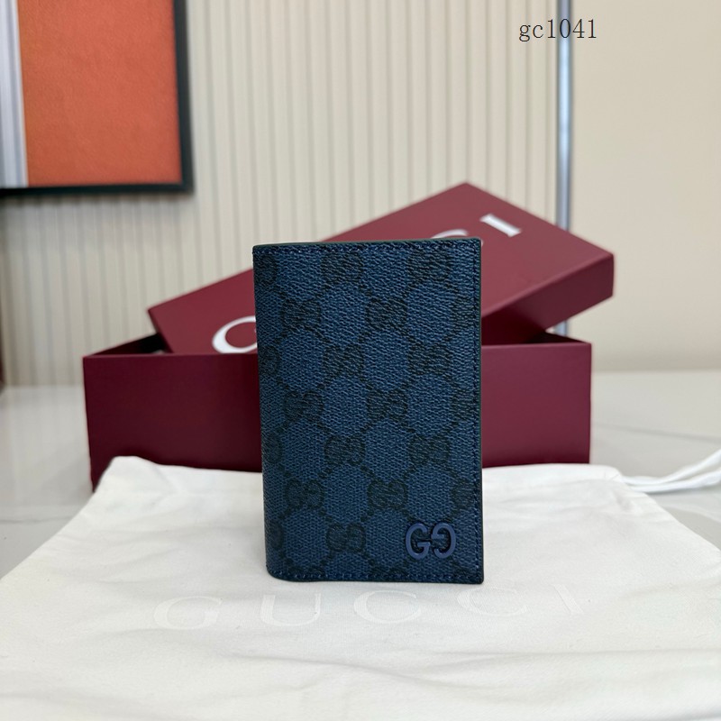 Gucci專櫃2026新款男士錢夾卡包 古馳雙G長款卡片夾 768249 gc1041