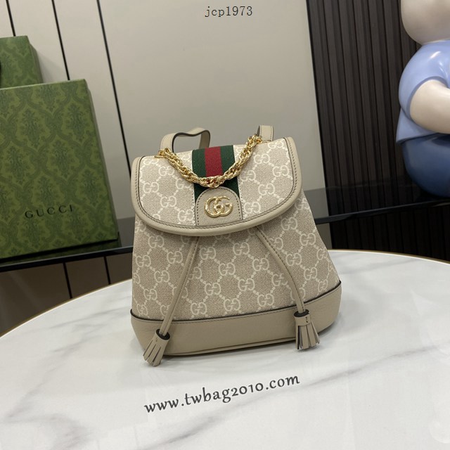 gucci專櫃2024新款女生雙肩包手袋 古馳Ophidia系列迷你背包 jcp1973