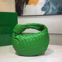 Bottega veneta高端女包 98080 寶緹嘉小號羊皮手工編織女包 BV爆款jodie新版本2代編織打結圓形hobo包  gxz1145