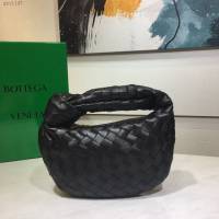 Bottega veneta高端女包 98080 寶緹嘉小號羊皮手工編織女包 BV爆款jodie新版本2代編織打結圓形hobo包  gxz1147