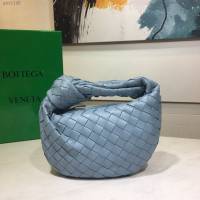 Bottega veneta高端女包 98080 寶緹嘉小號羊皮手工編織女包 BV爆款jodie新版本2代編織打結圓形hobo包  gxz1148