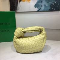 Bottega veneta高端女包 98080 寶緹嘉小號羊皮手工編織女包 BV爆款jodie新版本2代編織打結圓形hobo包  gxz1149