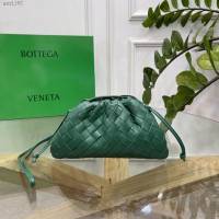 Bottega veneta高端女包 98061 寶緹嘉升級版小號編織雲朵包 BV經典款純手工編織羔羊皮女包  gxz1162