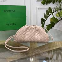 Bottega veneta高端女包 98061 寶緹嘉升級版小號編織雲朵包 BV經典款純手工編織羔羊皮女包  gxz1169