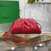Bottega veneta高端女包 98061 寶緹嘉升級版小號編織雲朵包 BV經典款純手工編織羔羊皮女包  gxz1185