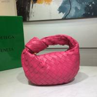 Bottega veneta高端女包 98070小號 寶緹嘉最新編織打結圓形hobo包 BV經典款羊皮手工編織女包  gxz1289