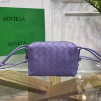 Bottega veneta高端女包 98090 寶緹嘉新款編織小方包 BV經典款編織小號肩背女包  gxz1307
