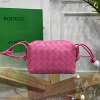 Bottega veneta高端女包 98090 寶緹嘉新款編織小方包 BV經典款編織小號肩背女包  gxz1310