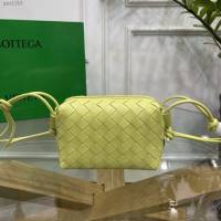 Bottega veneta高端女包 98090 寶緹嘉新款編織小方包 BV經典款編織小號肩背女包  gxz1316