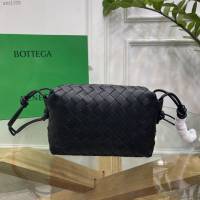 Bottega veneta高端女包 98091 寶緹嘉新款編織小方包 BV經典款手工編織小號肩背女包  gxz1338