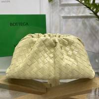 Bottega veneta高端女包 98062寬編織 寶緹嘉純手工編織羔羊皮女包 BV經典款大號編織雲朵包  gxz1404