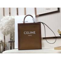 Celine專櫃2023新款單肩斜挎手拎托特包 192082 賽琳CABAS小號購物袋 sldj2213