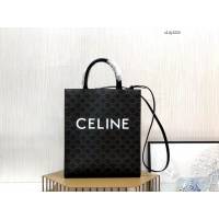 Celine專櫃2023新款手提托特包 191542 賽琳CABAS TRIOMPHE帆布小號豎款手袋 sldj2222