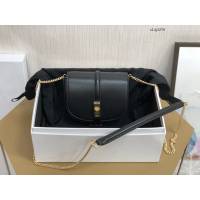 Celine專櫃2023新款鏈條單肩斜挎小包 10G453 賽琳16系列新款馬鞍包 sldj2278