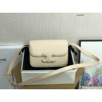 Celine專櫃2023新款CUIR TRIOMPHE TEEN小號凱旋門女包 188423大 賽琳全皮肩背包 sldj2281