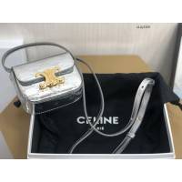 Celine專櫃2023新款全皮肩背女包 10513 賽琳凱旋門迷你挎包 sldj2328